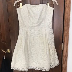 Lilly Pulitzer Marielle Ivory Strapless Dress